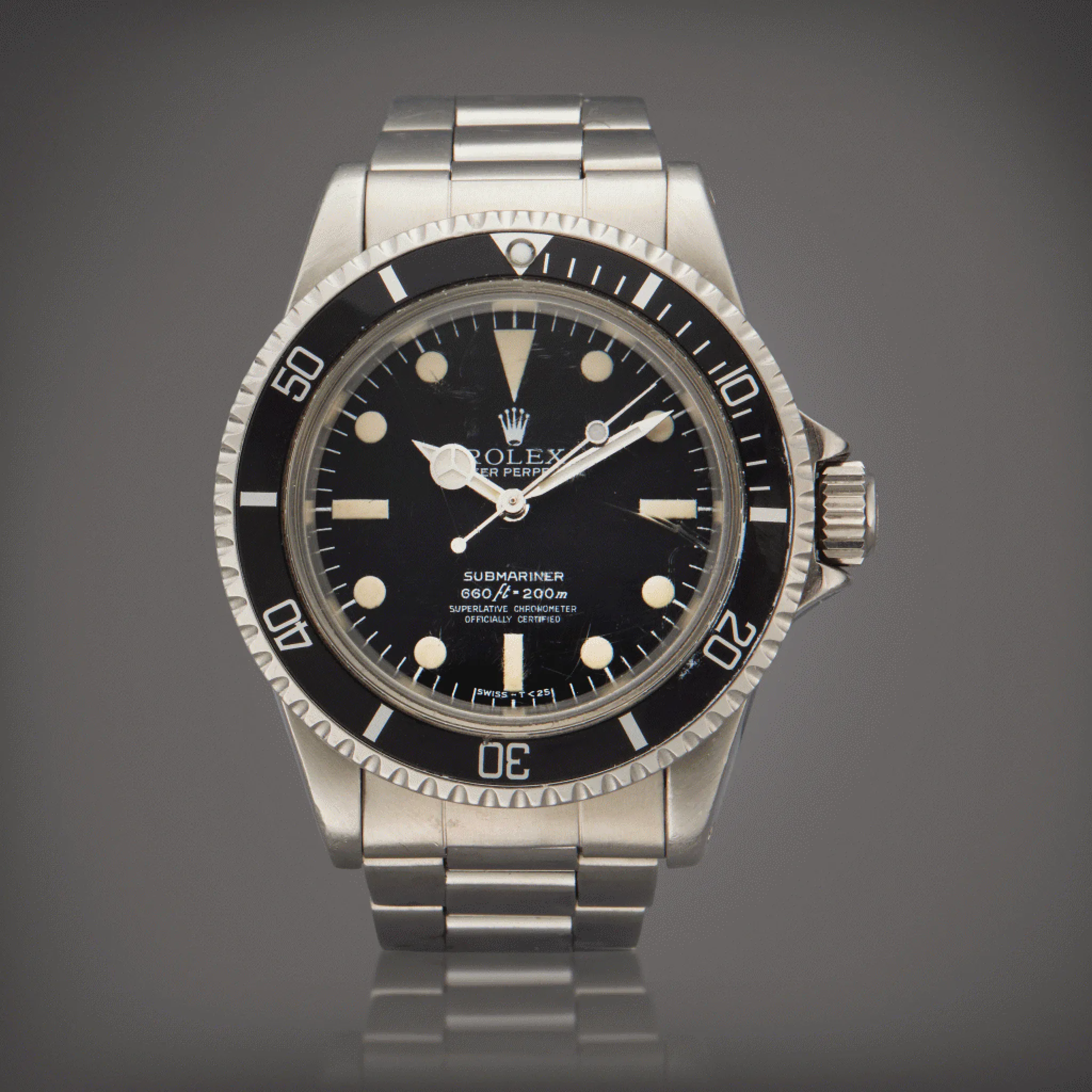 Rolex Submariner 5512 40mm Stainless steel Black 1