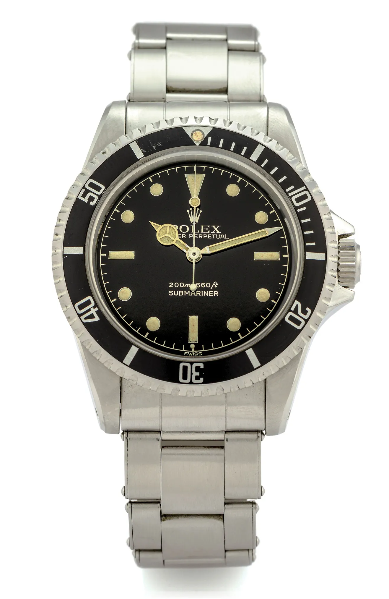 Rolex Submariner 5512 40mm Stainless steel Black