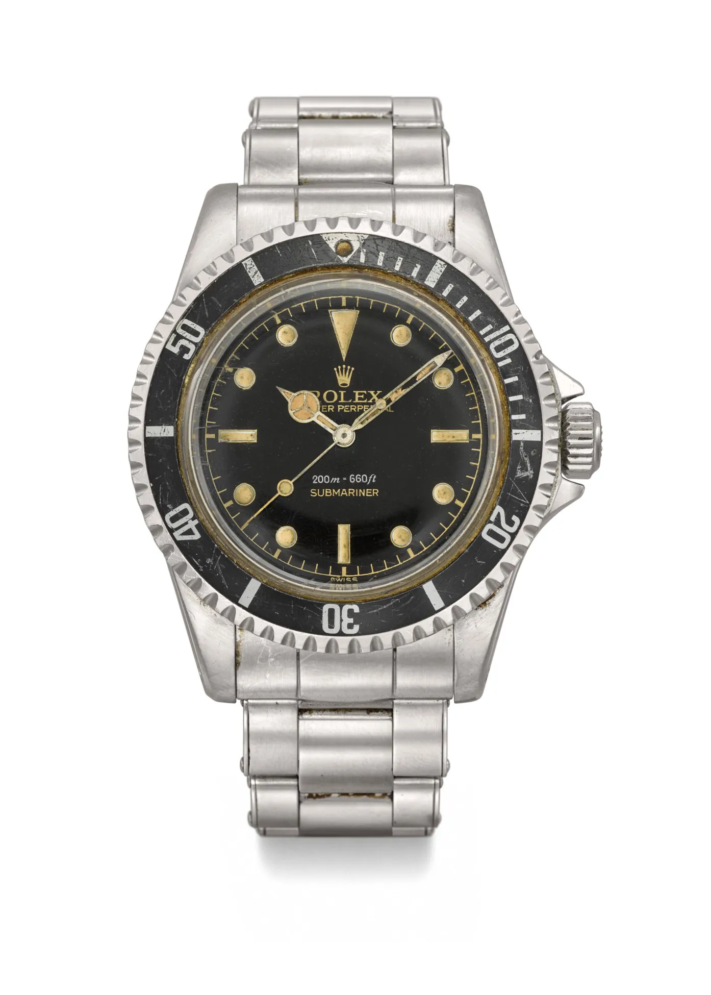 Rolex Submariner 5512 40mm Stainless steel Black