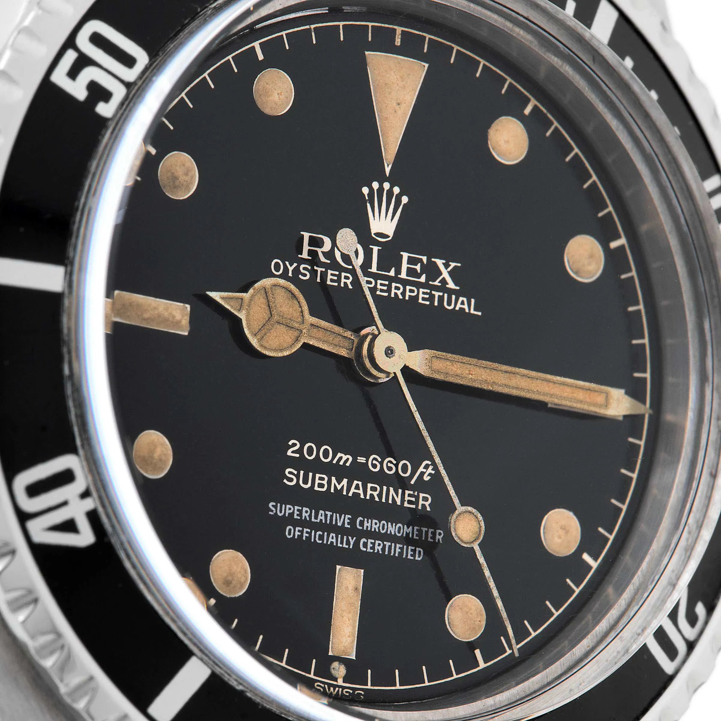 Rolex Submariner 5512 40mm Stainless steel Black 5