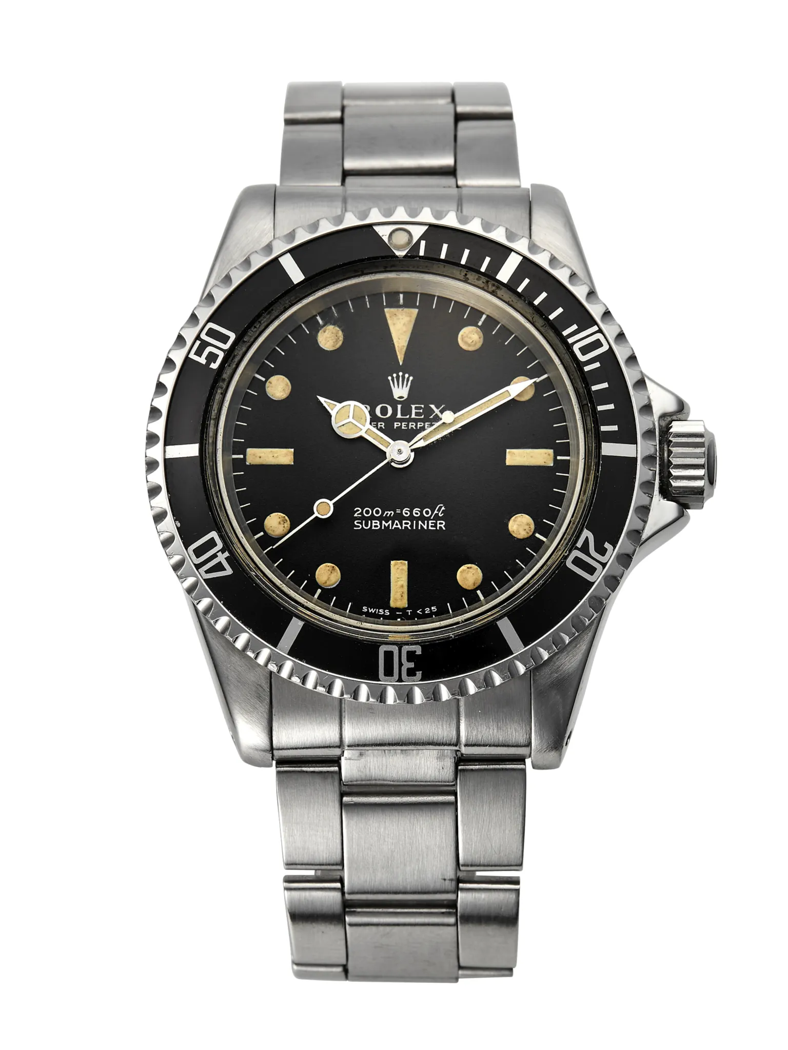 Rolex Submariner 5513 39mm Stainless steel Black