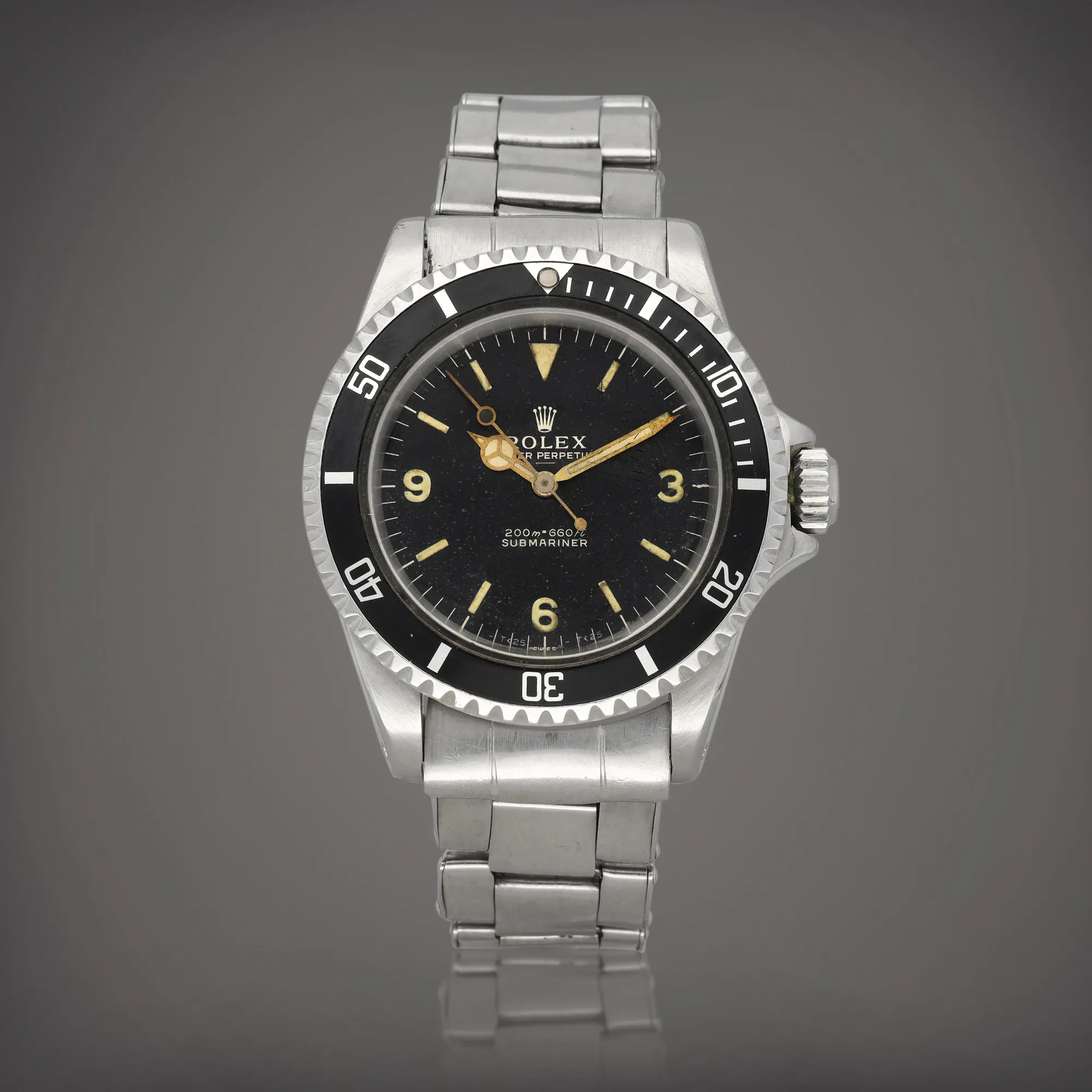 Rolex Submariner 5513 40mm Stainless steel Black 1