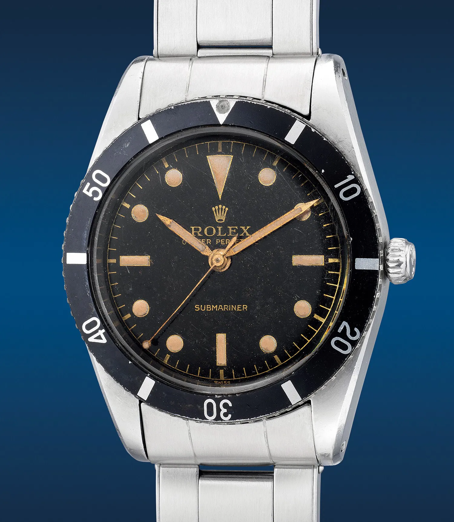 Rolex 6204 37mm Stainless steel Black