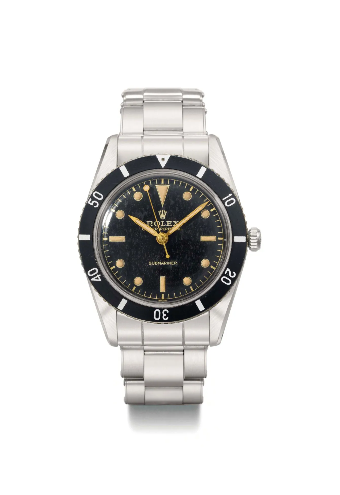 Rolex Submariner 6204 37mm Stainless steel Black