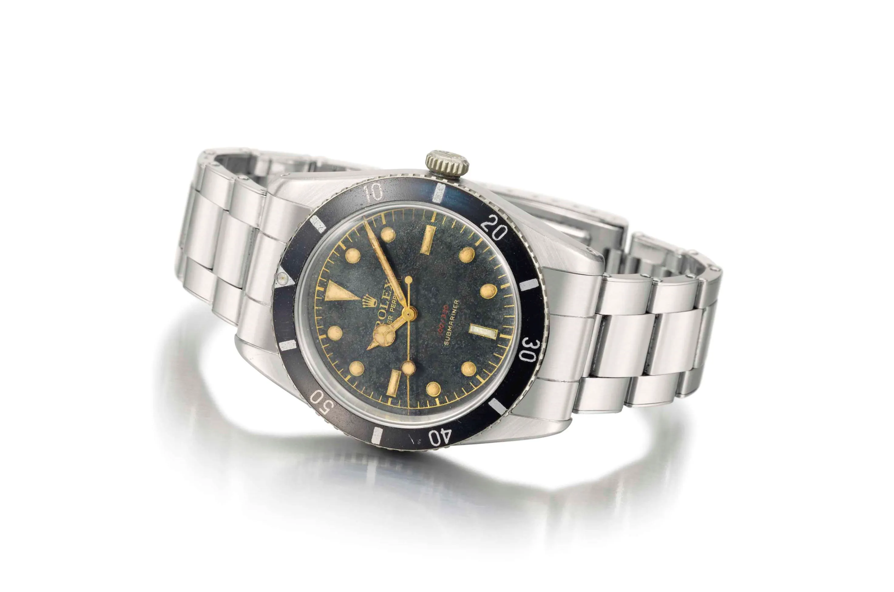 Rolex Submariner 6536/6538 37mm Stainless steel Black lacquer