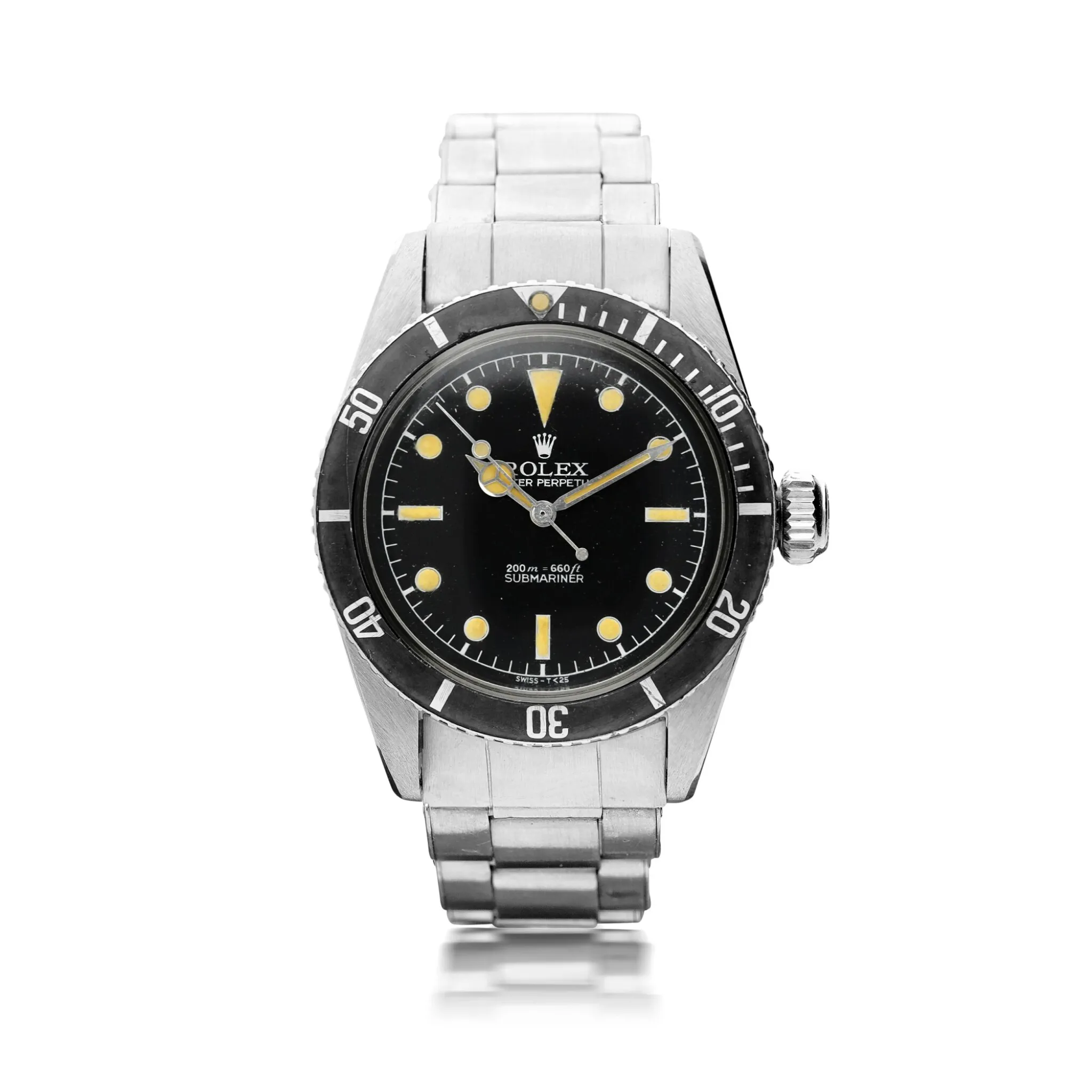 Rolex Submariner 6538 37mm Stainless steel Black