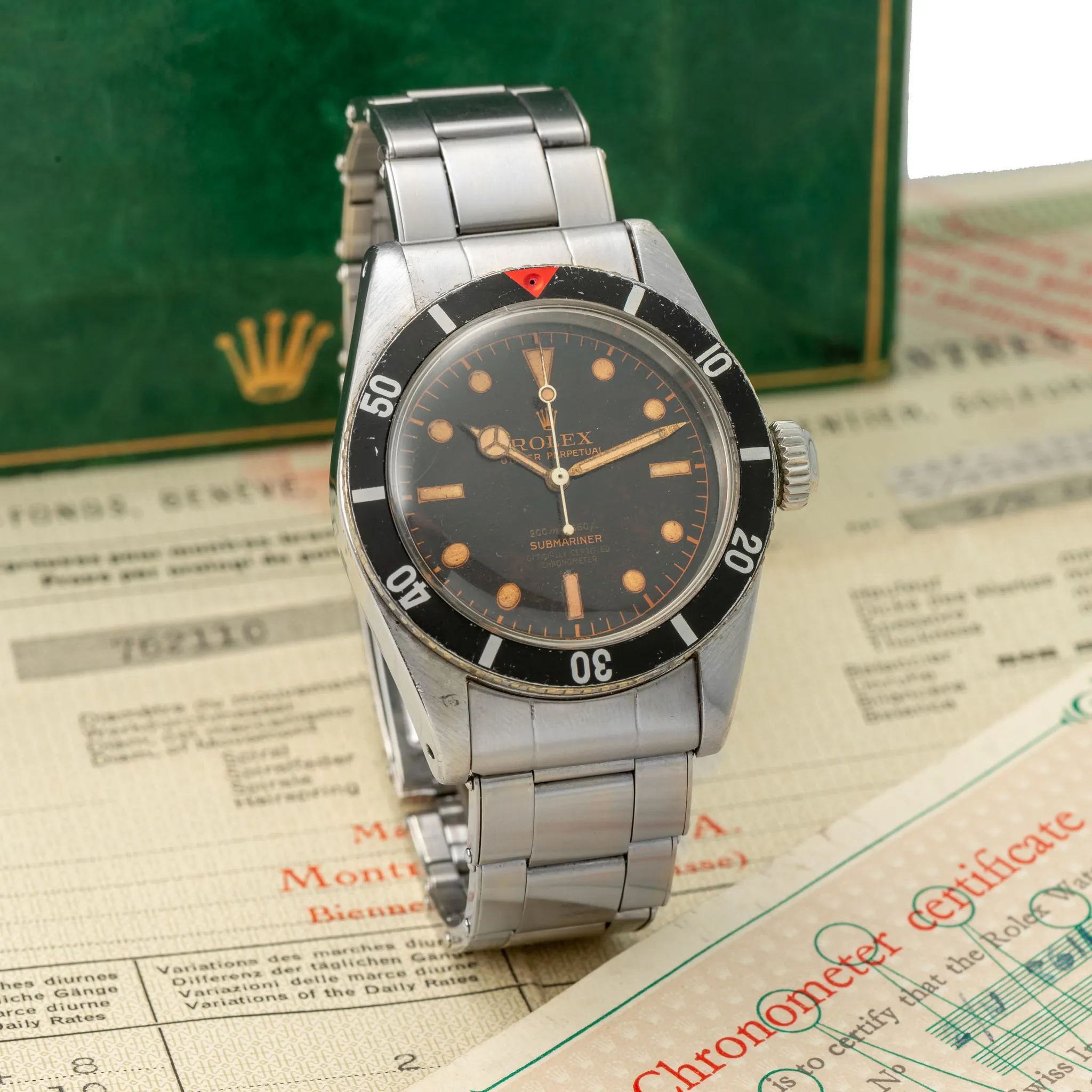 Rolex Submariner 6538 38mm Stainless steel Black 1