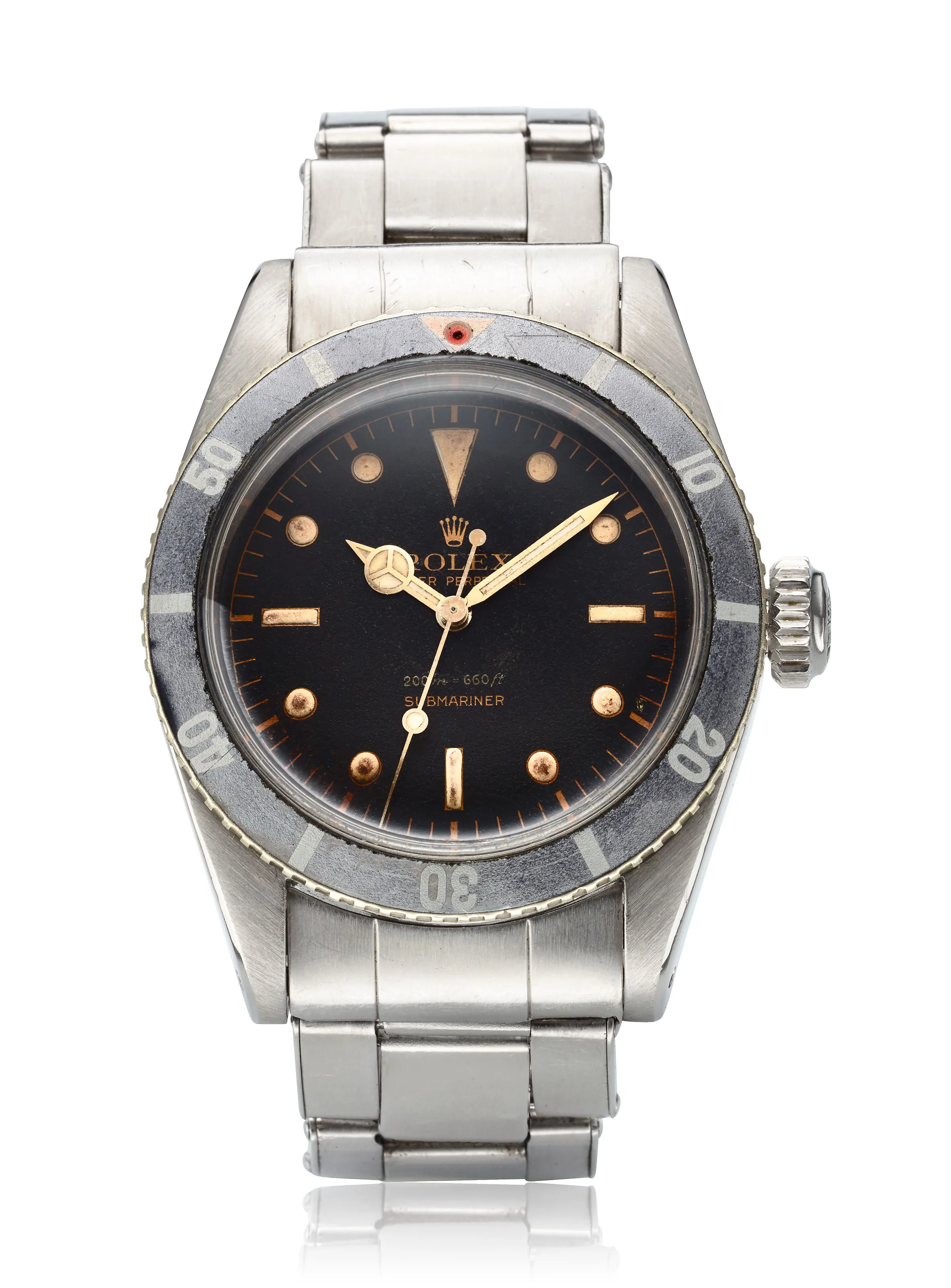 Rolex Submariner 6538 38mm Stainless steel Black