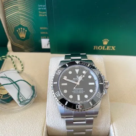 Rolex Submariner 124060 41mm Stainless steel Black