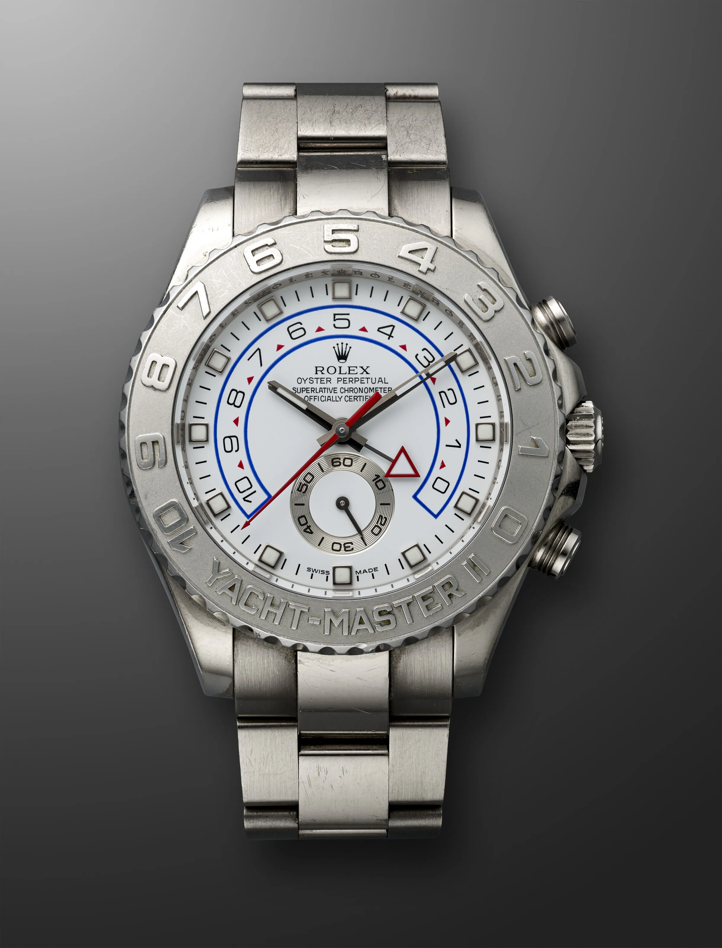 Rolex Yacht-Master II 116689 44mm Platinum and White gold White