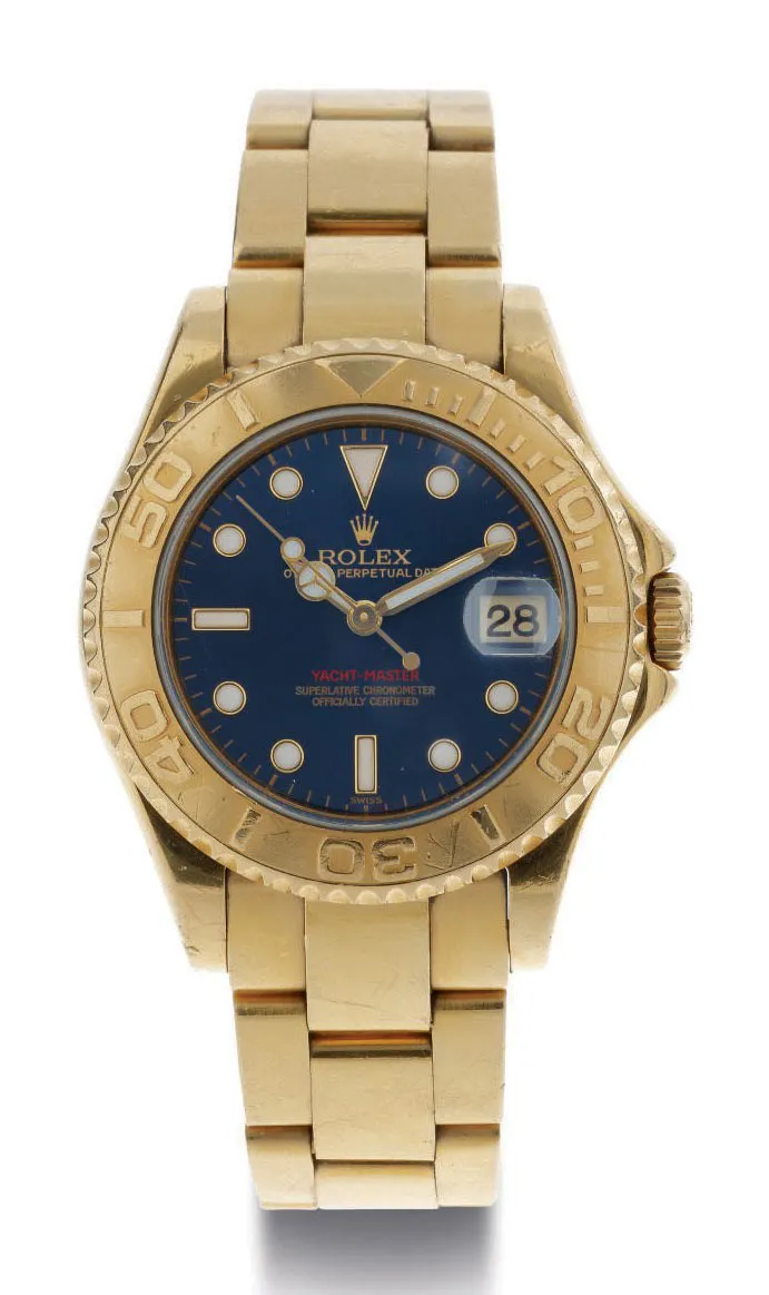 Rolex Yacht-Master 168628 35mm Yellow gold 18K gold