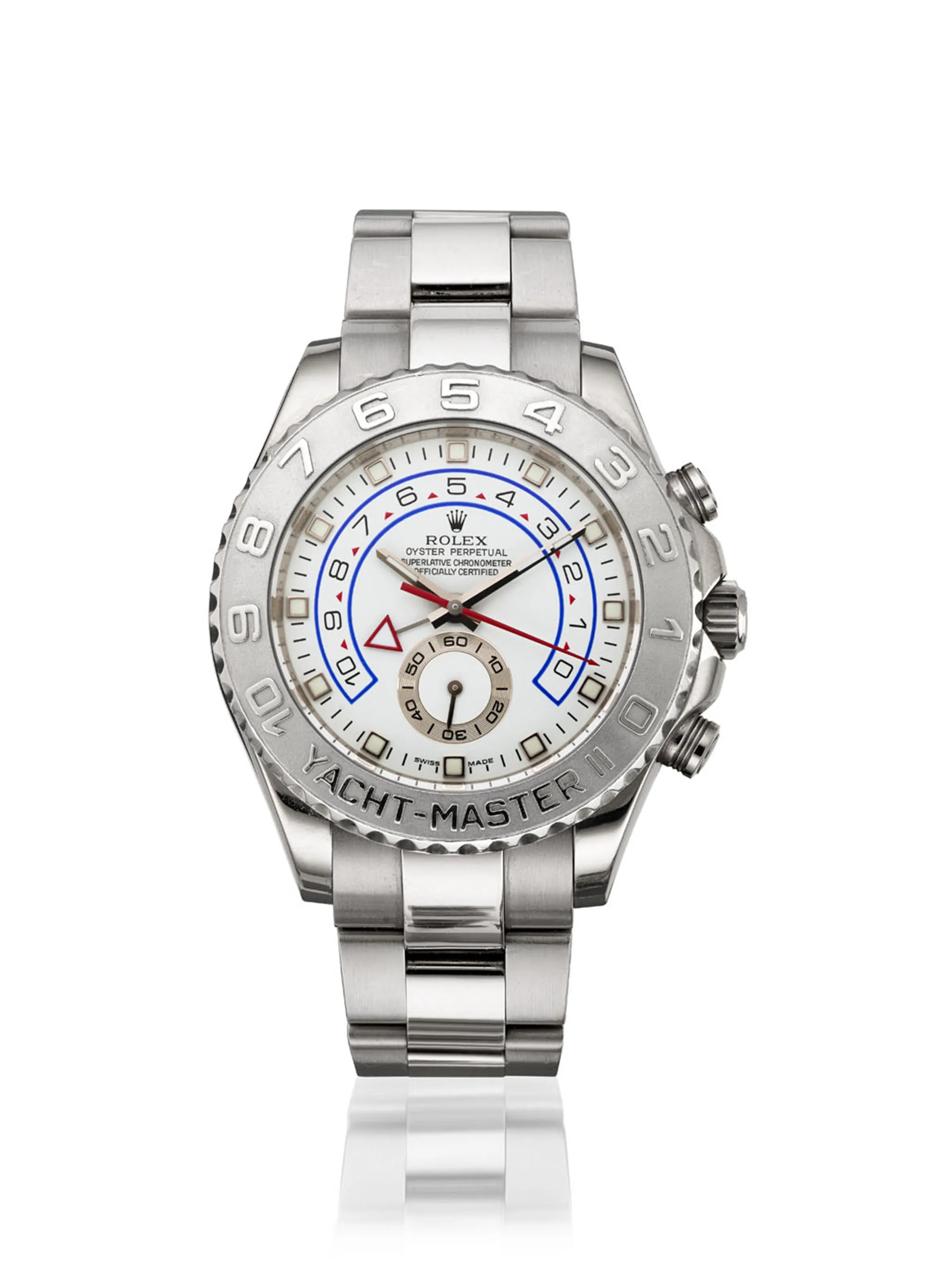 Rolex Yacht-Master II 116689 44mm Platinum and White gold White