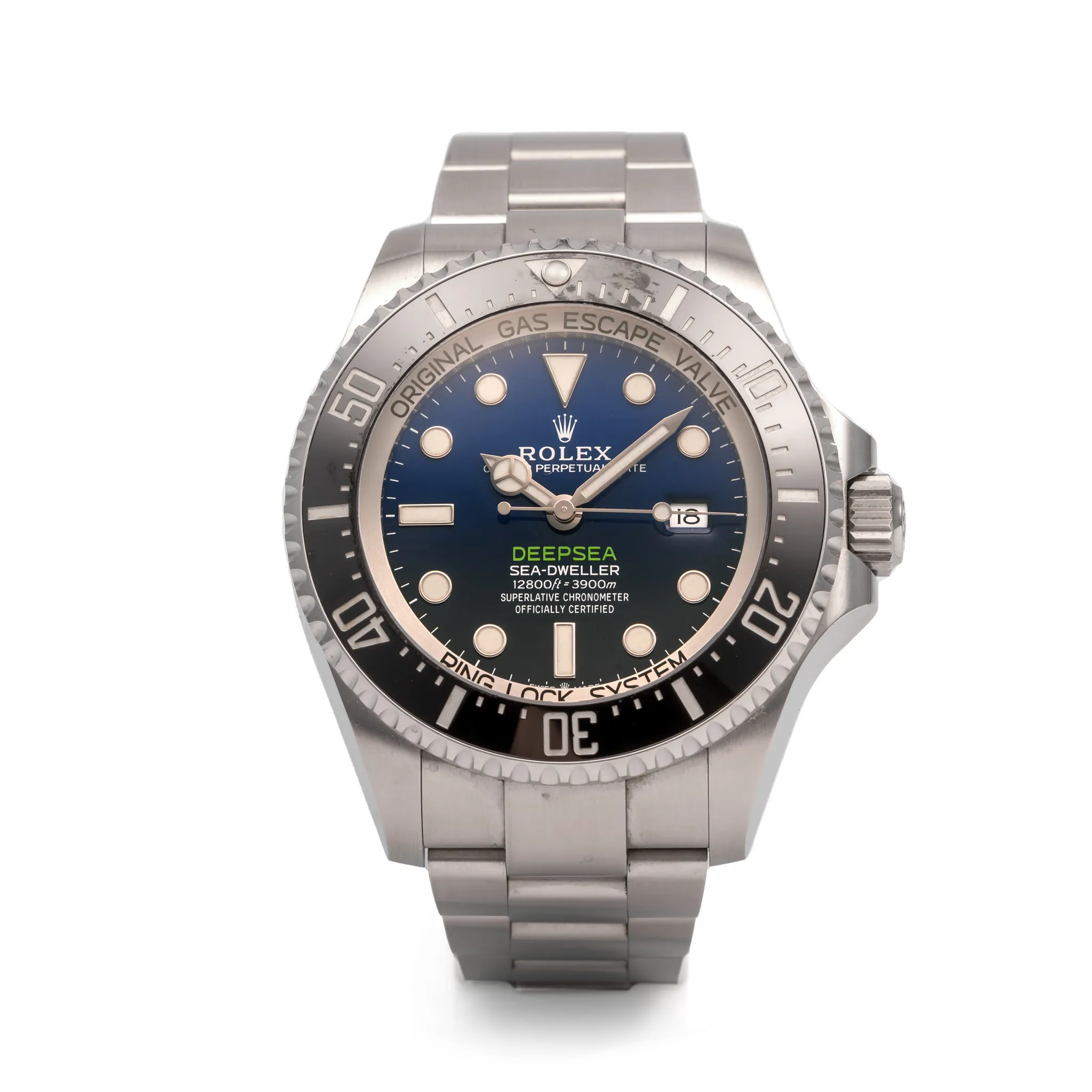 Rolex Sea-Dweller Deepsea 126660 43mm Stainless steel Blue