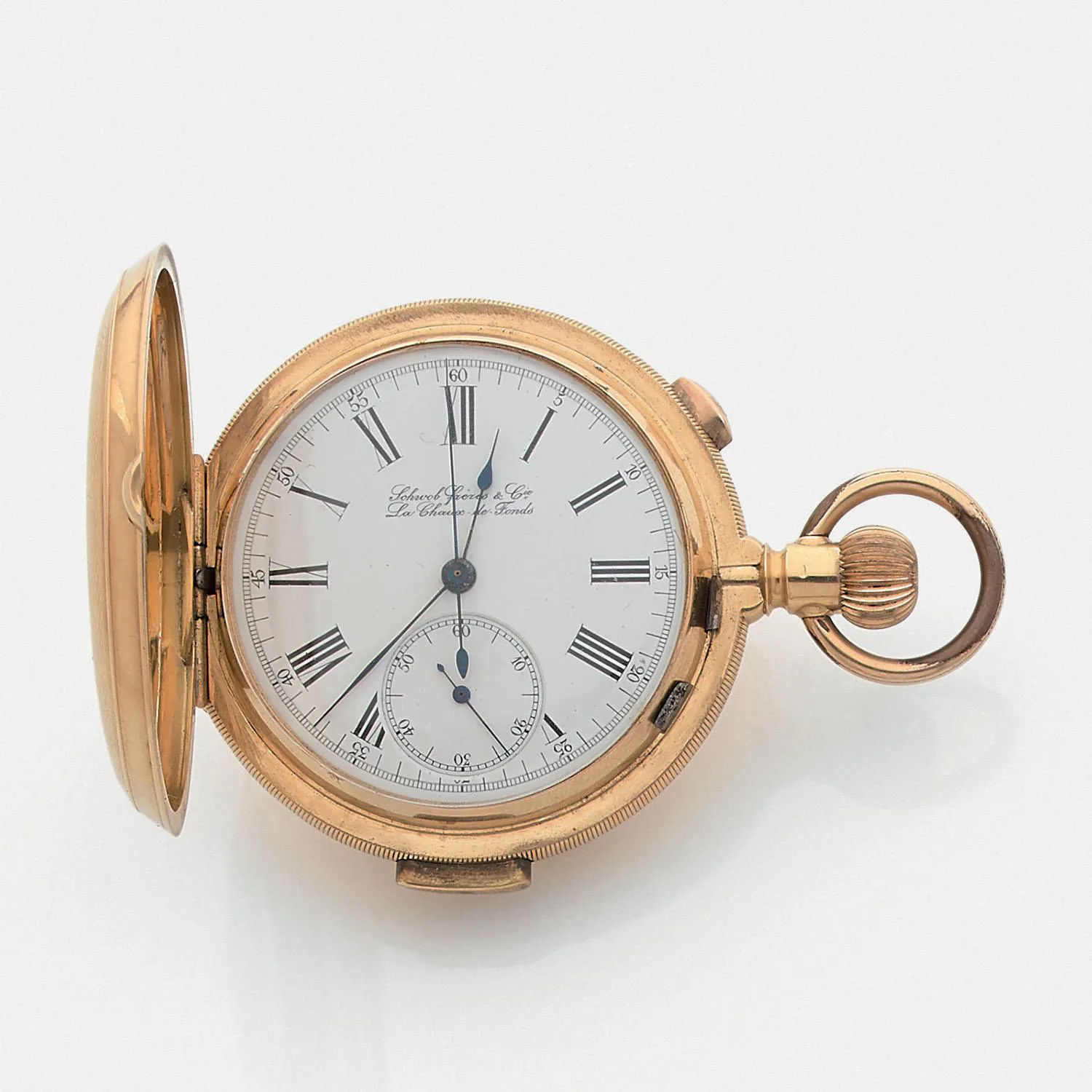 Schwob Brothers & Co. 53mm Yellow gold White