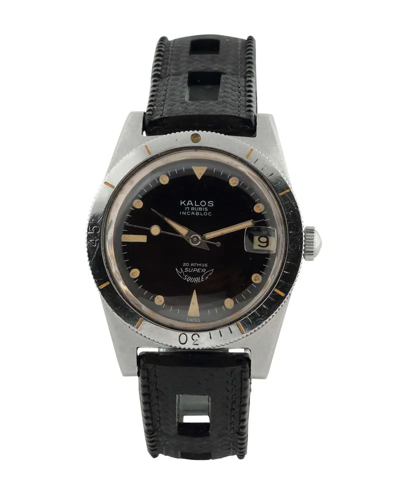 Squale 38mm Stainless steel Black