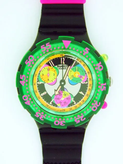 Swatch Plastic Black