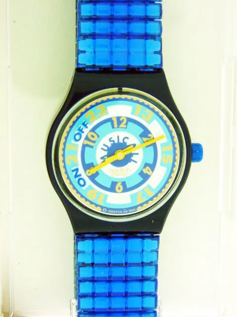 Swatch Plastic Blue