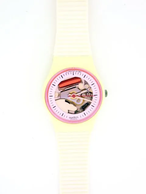 Swatch Plastic Skeletonized