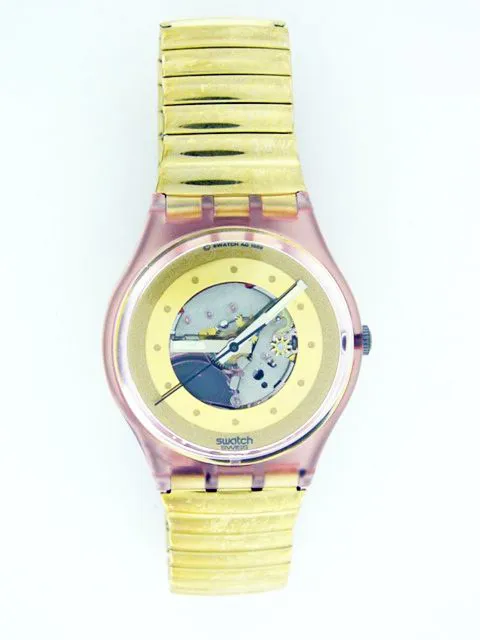 Swatch Plastic Skeletonized