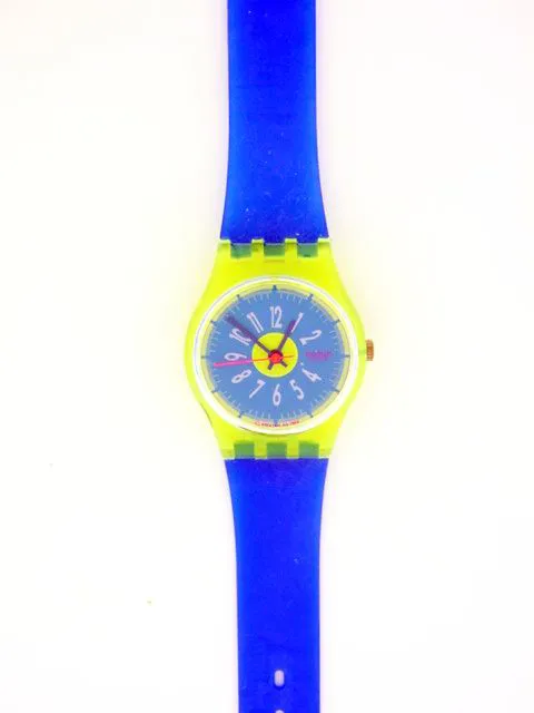 Swatch Plastic Blue