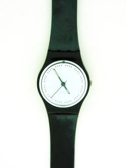 Swatch 33mm Plastic White