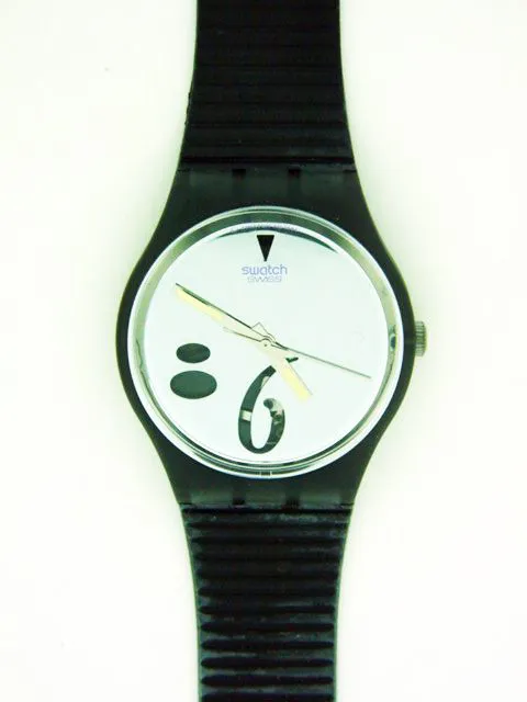 Swatch 33mm Plastic White