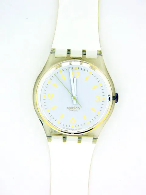 Swatch 33mm Plastic White