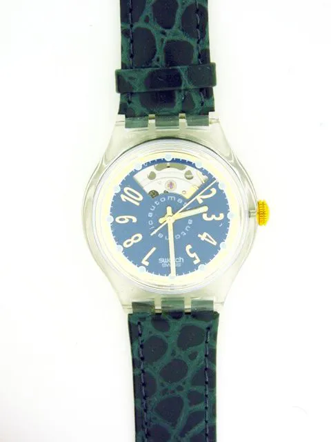 Swatch 37mm Plastic Blue