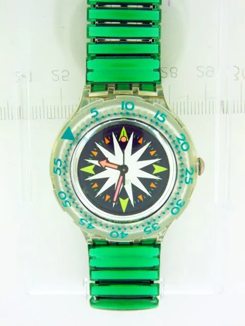 Swatch 38mm Plastic Black