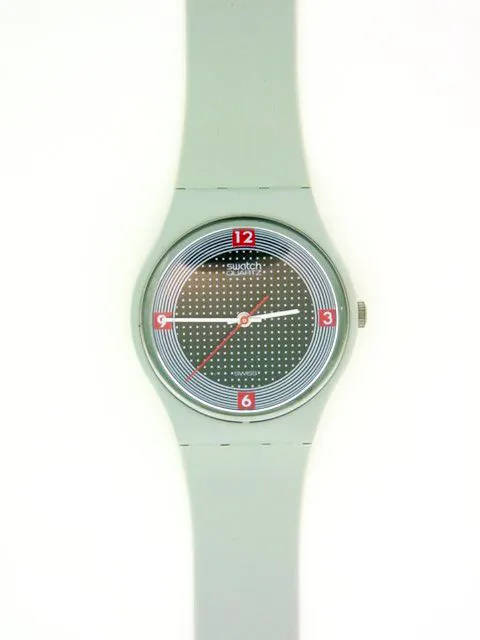 Swatch 34mm Plastic green painted