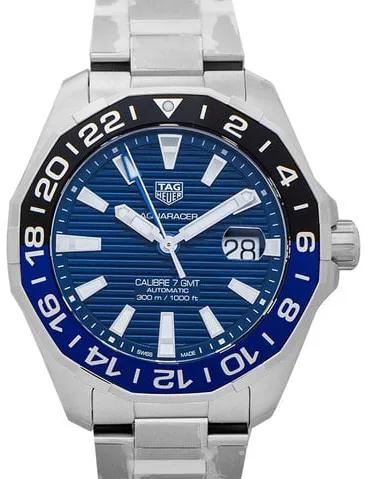 TAG Heuer Aquaracer 300M WAY201T.BA0927 43mm Stainless steel Blue