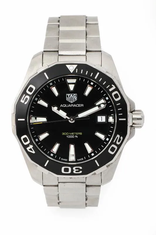 TAG Heuer Aquaracer WAY111A 41mm Stainless steel Black