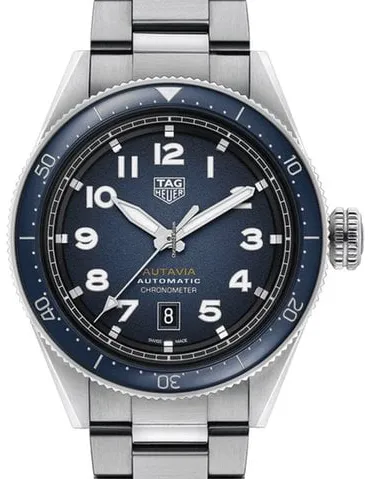 TAG Heuer Autavia WBE5116.EB0173 42mm Stainless steel Blue