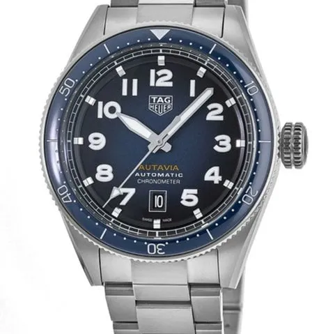 TAG Heuer Autavia WBE5116.EB0173 42mm Stainless steel Blue