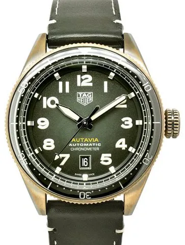 TAG Heuer Autavia WBE5190.FC8268 42mm Bronze Green