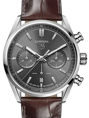 TAG Heuer Carrera CBN2012.FC6483 42mm Stainless steel Brown