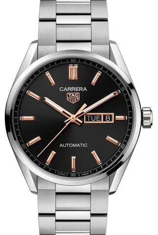 TAG Heuer Carrera WBN2013.BA0640 41mm Stainless steel Black