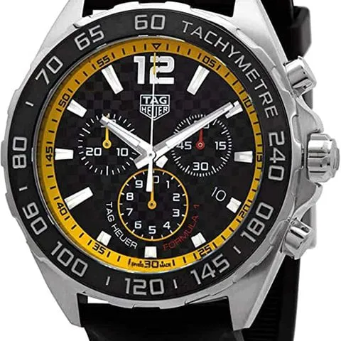 TAG Heuer Formula 1 CAZ101AC.FT8024 43mm Stainless steel Black