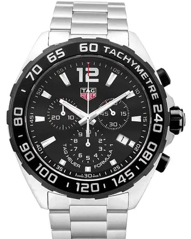 TAG Heuer Formula 1 Quartz CAZ1010.BA0842 43mm Stainless steel Black