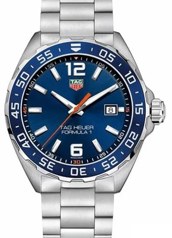 TAG Heuer Formula 1 Quartz WAZ1010.BA0842 43mm Stainless steel Blue