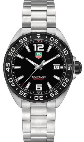 TAG Heuer Formula 1 Quartz WAZ1110.BA0875 41mm Stainless steel Black