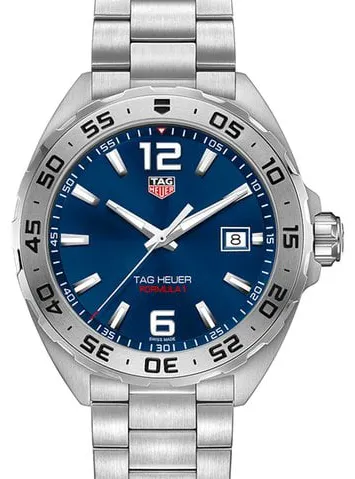 TAG Heuer Formula 1 Quartz WAZ1118.BA0875 41mm Stainless steel Blue