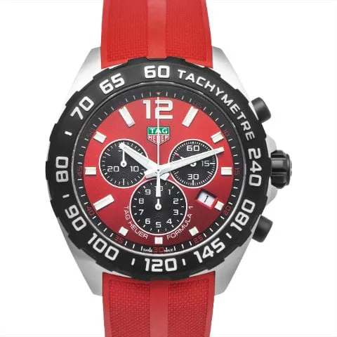 TAG Heuer Formula 1 CAZ101AN.FT8055 43mm Stainless steel Red