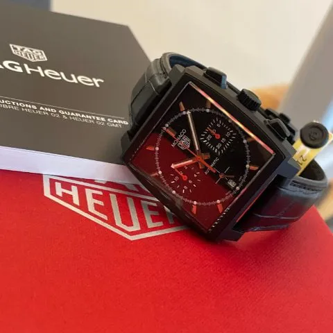 TAG Heuer Monaco CBL2180.FC6497 39mm Stainless steel Black