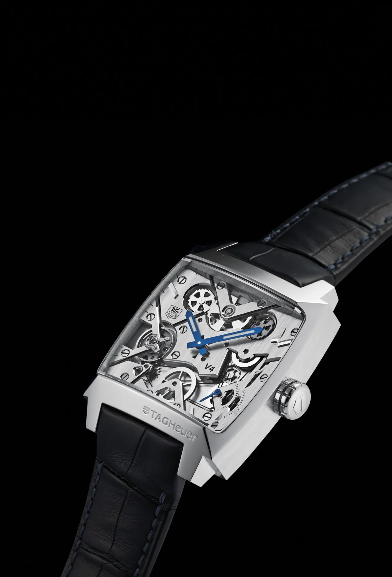 TAG Heuer Monaco 39mm Platinum Skeletonized