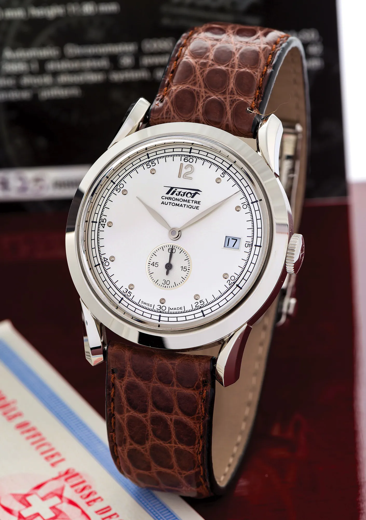 Tissot Heritage 39.5mm Stainless steel White