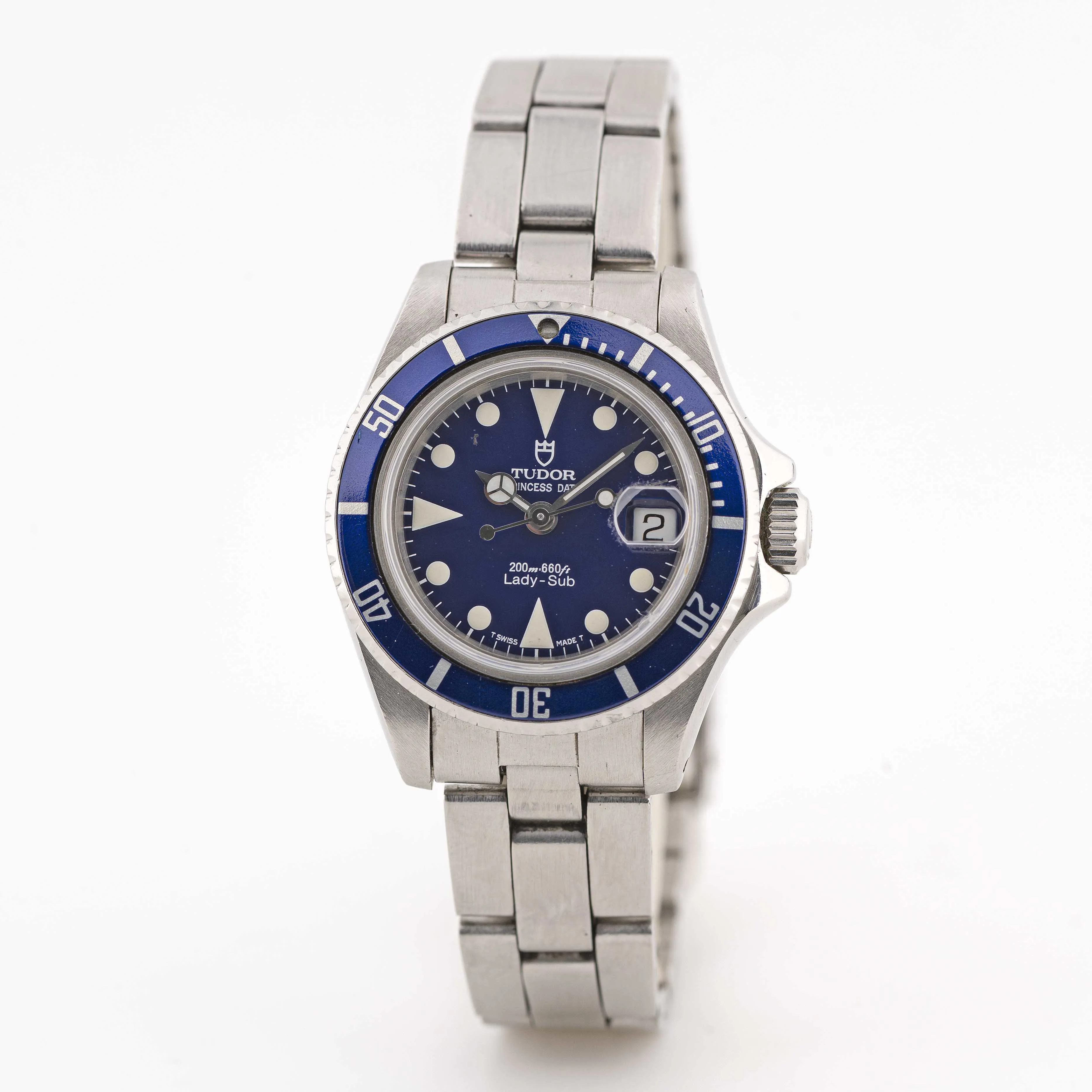 Tudor 96090 27mm Stainless steel Blue 3