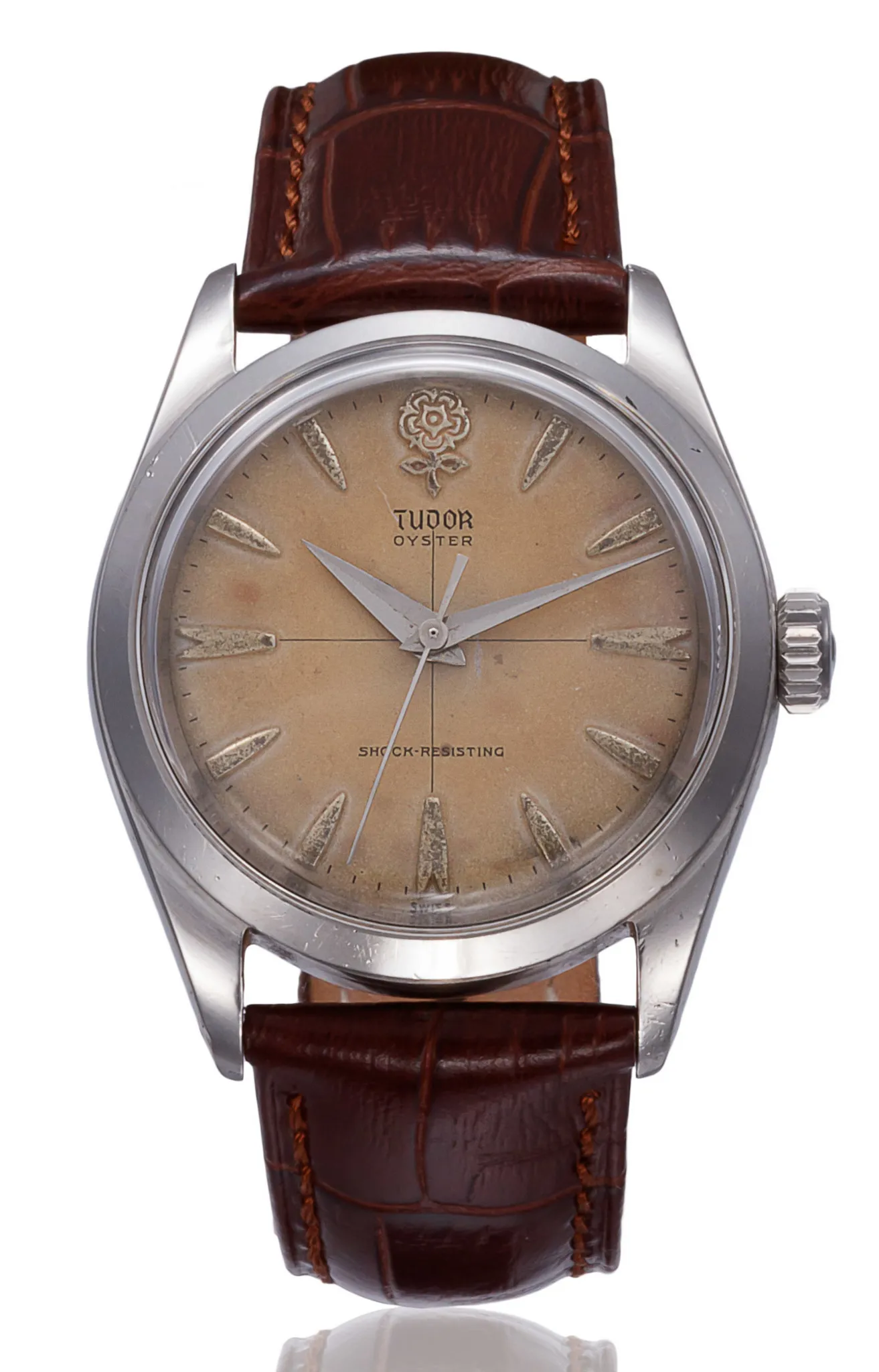 Tudor Oyster Royal 7934 33mm Stainless steel Brown