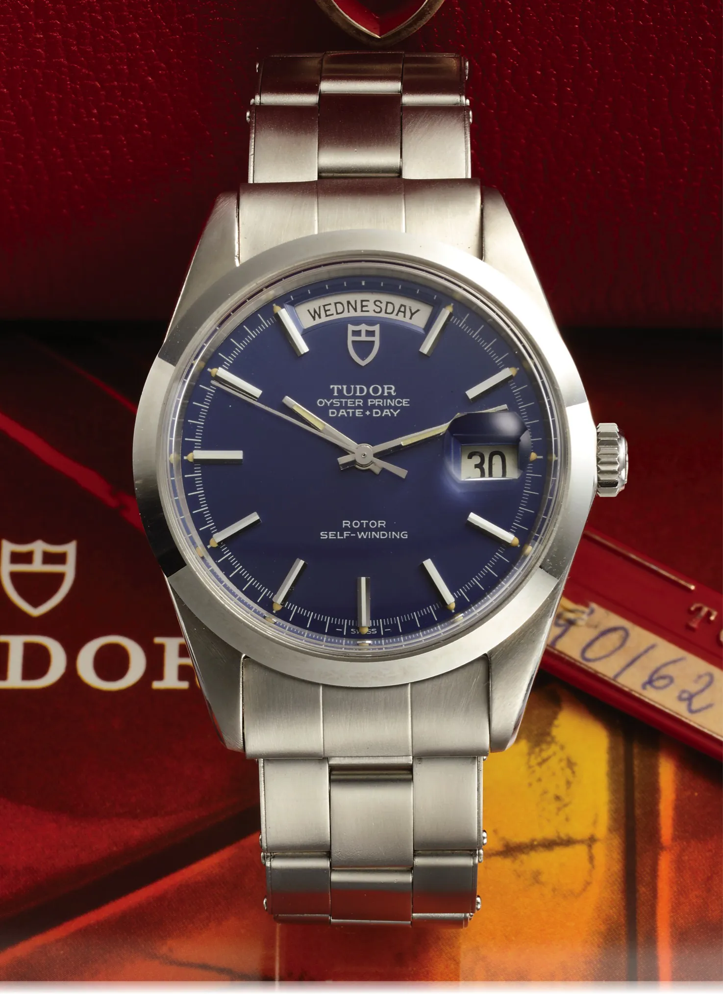 Tudor Prince 7017 37mm Stainless steel Blue