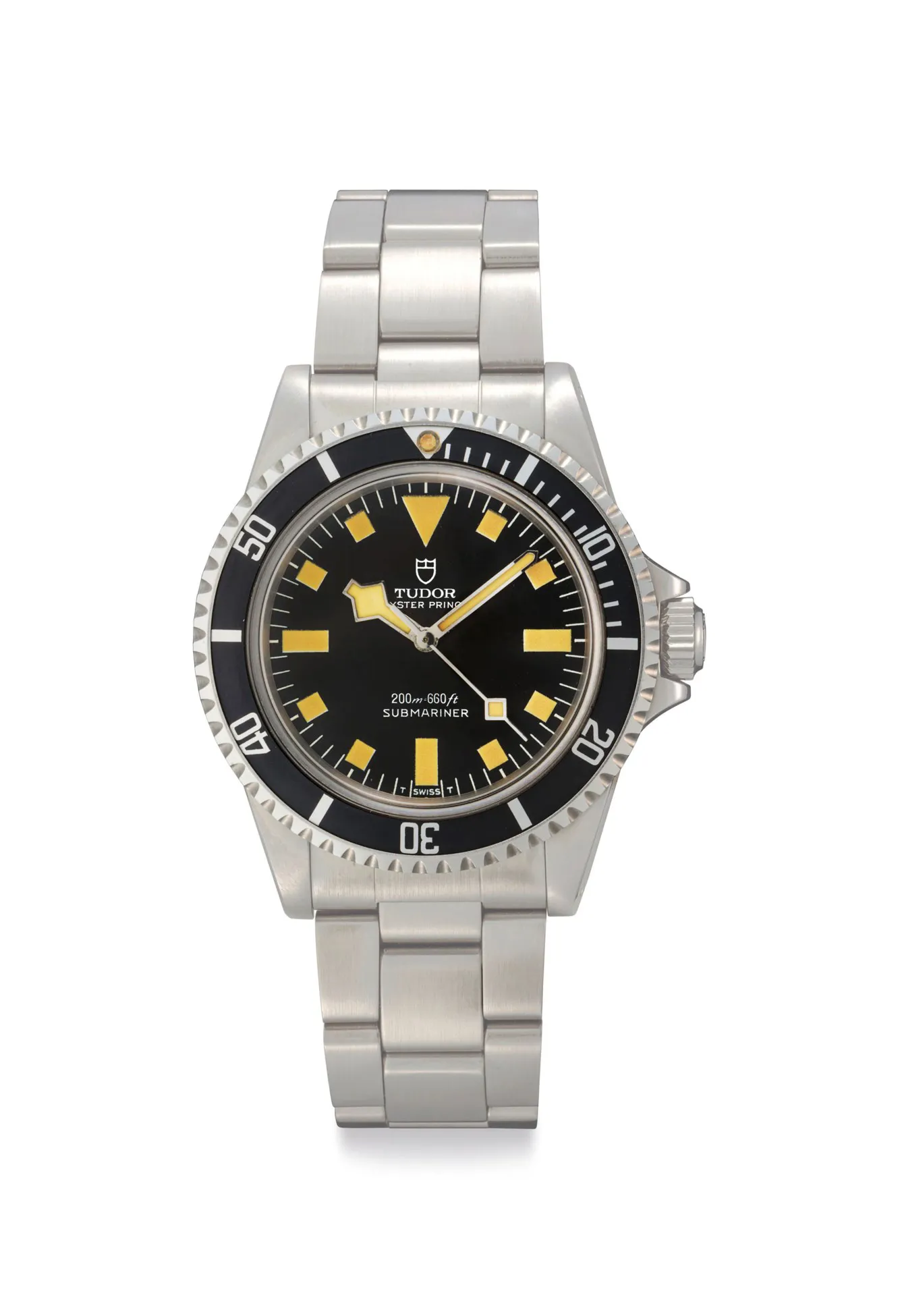 Tudor Oyster Prince 94010 39mm Stainless steel Black